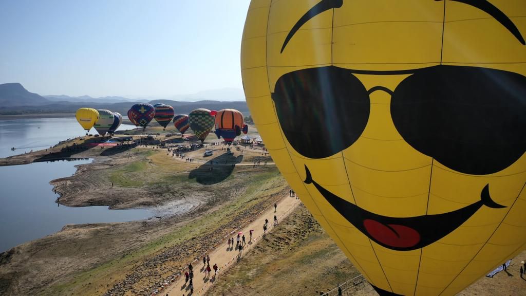 Es una gran experiencia, no todos los días se tiene la oportunidad de subirte a un globo: Visitantes al Festival