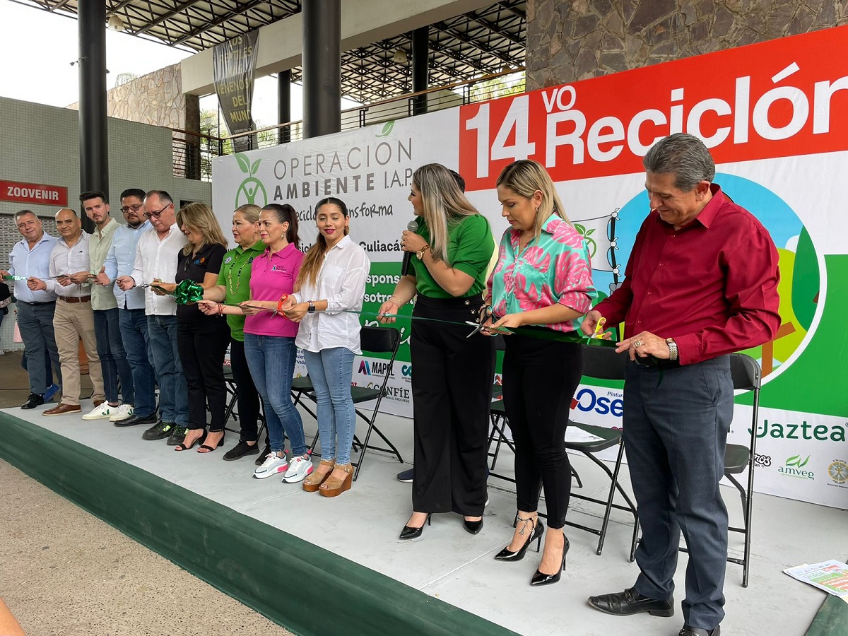¡A reciclar! Operación Ambiente IAP pone en marcha su 14vo Reciclón en Culiacán