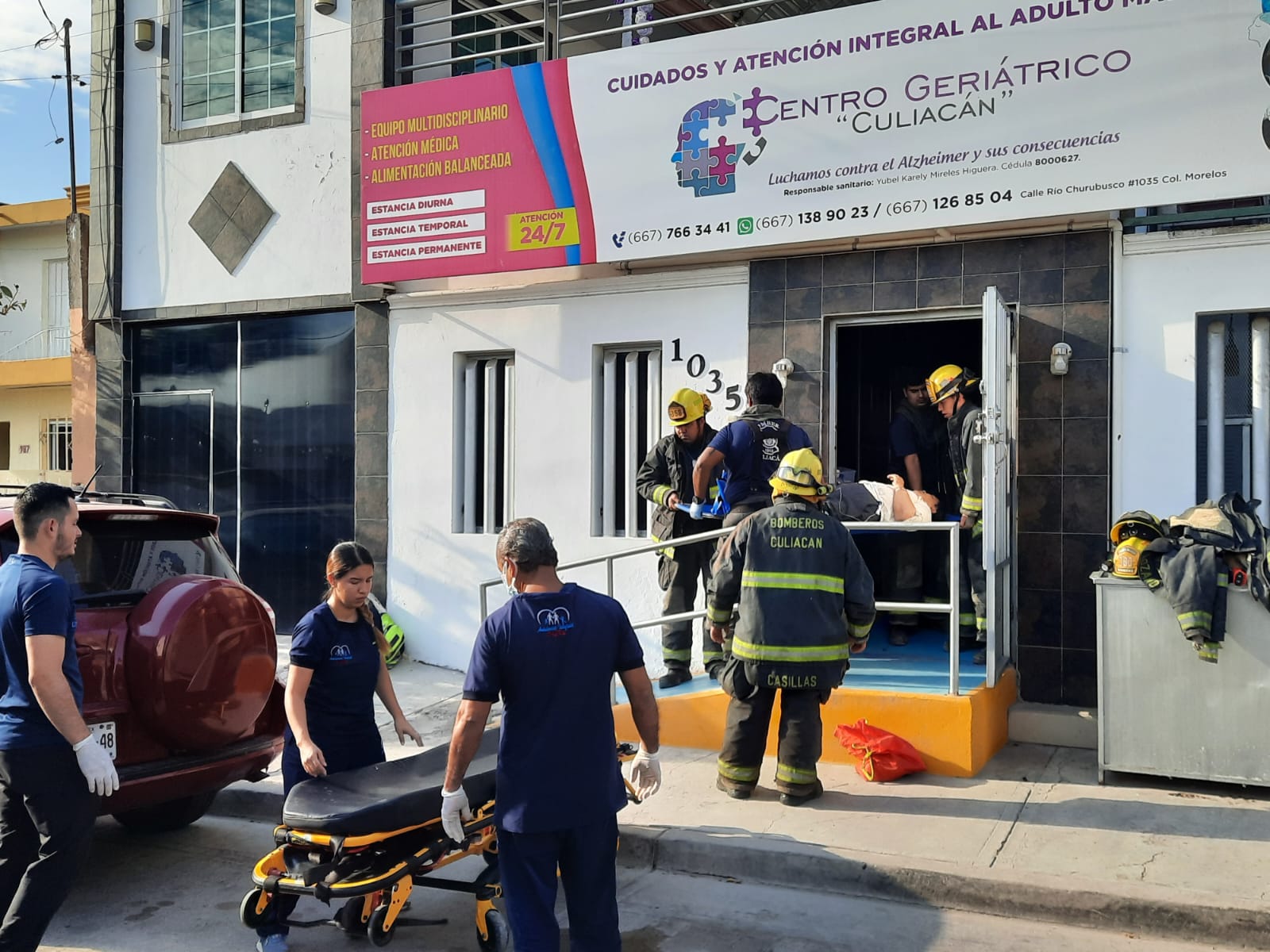 Se cae el elevador de un Centro Geriátrico en Culiacán; paciente y trabajadora resultan lesionadas