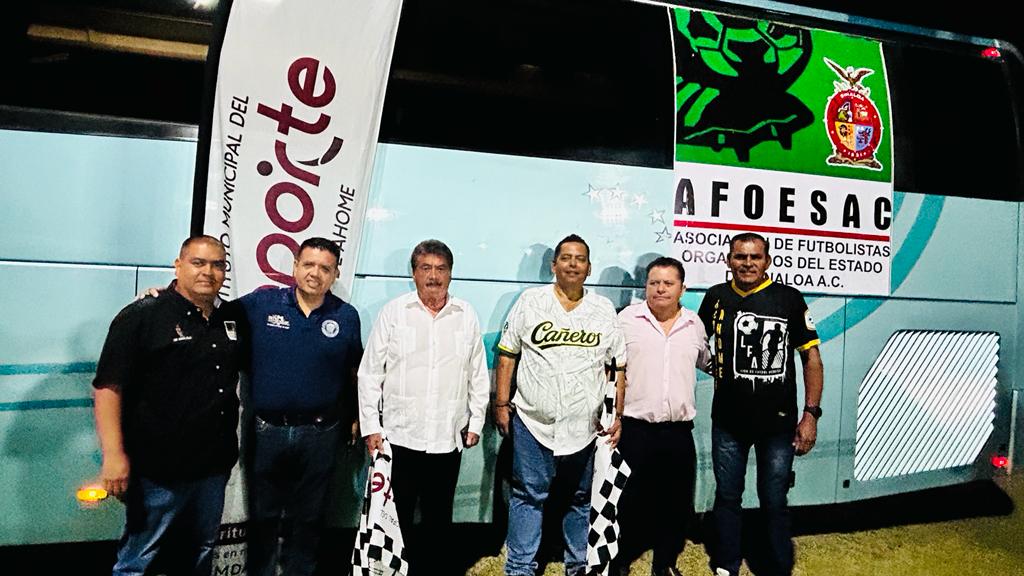 Afoesac estrena autobús para selecciones de Sinaloa