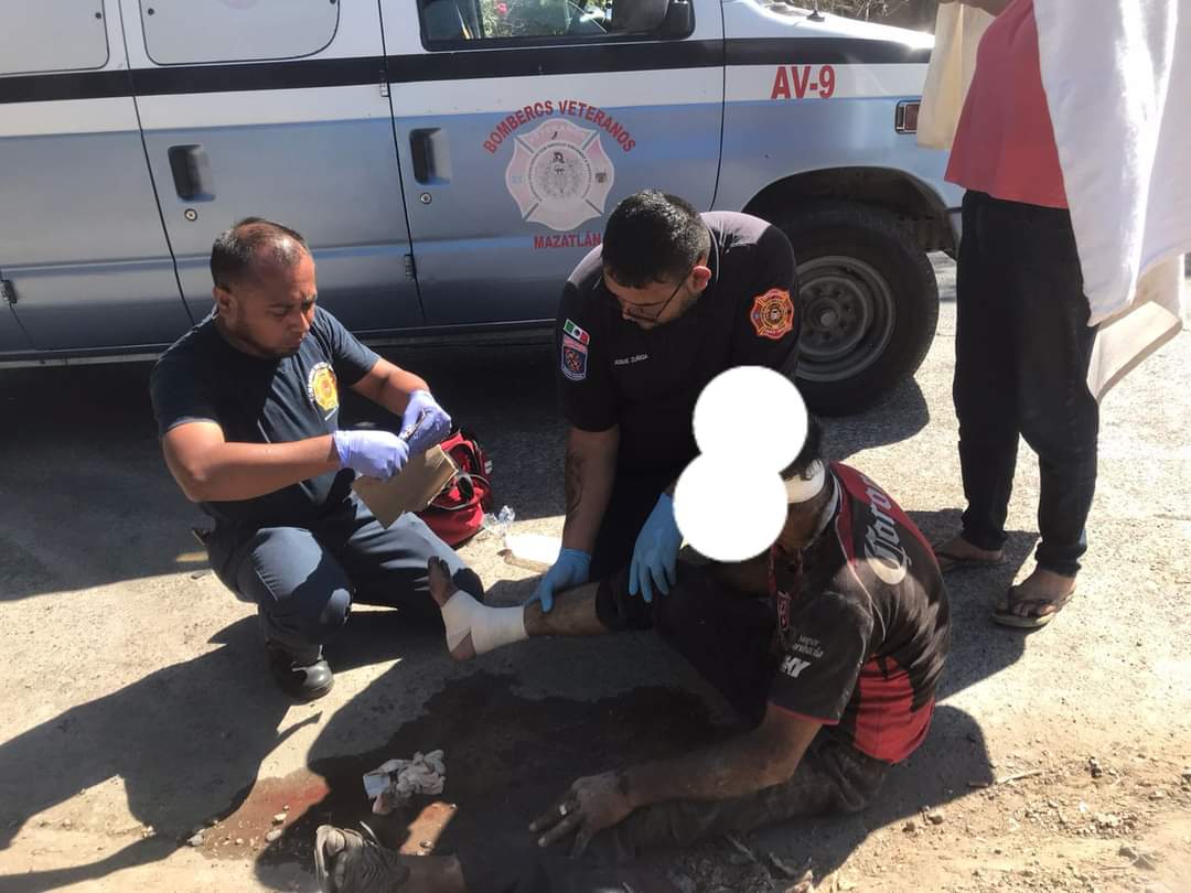 Atropellan a adulto mayor en su bicicleta por la avenida Del Delfín en Mazatlán