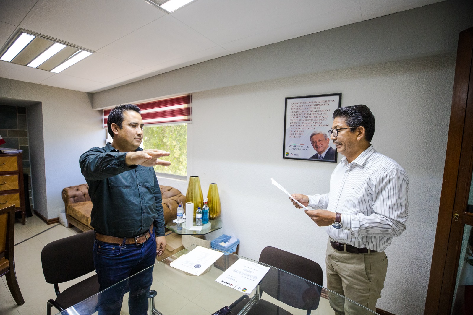 Cambian de director de Obras y Servicios Públicos en Guasave; llega Miguel Wong