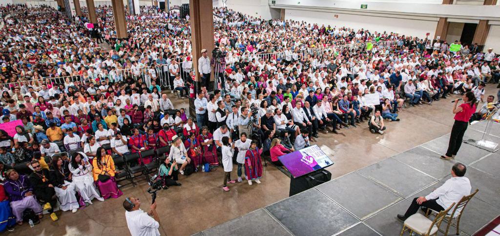 “Nuestro movimiento parte de una base, el amor al pueblo de México”: Claudia Sheinbaum ante más de 10 mil sonorenses