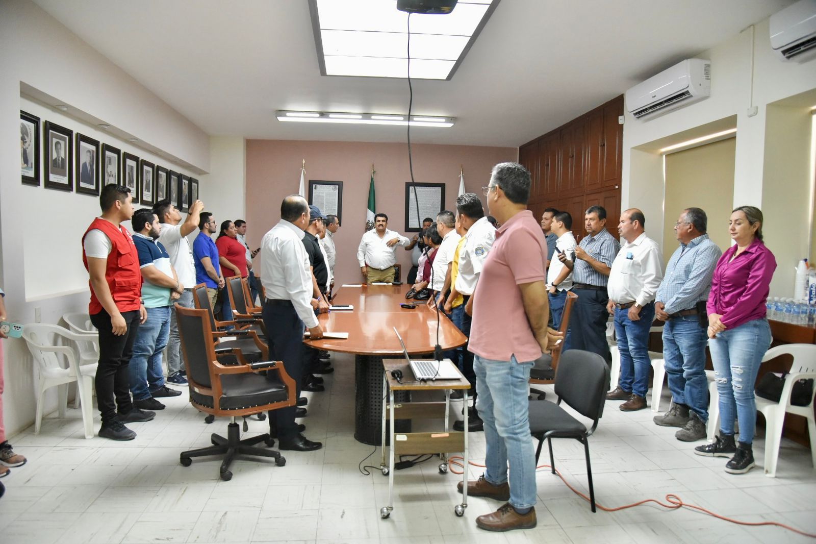 Consejo Municipal de Protección Civil en Salvador Alvarado se declara en sesión permanente ante la temporada de lluvias