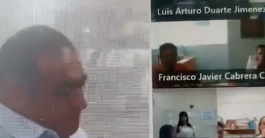 Viral: Directivo del IMSS es despedido por realizar actos sexuales con la cámara prendida en reunión virtual