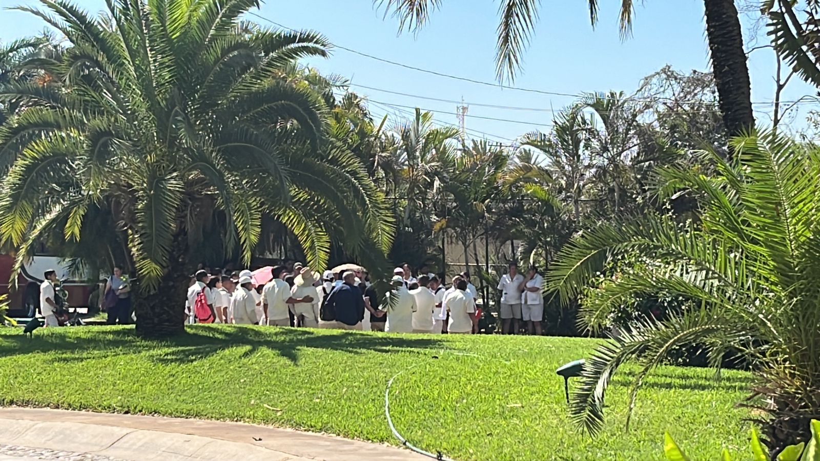 Empleados del Hotel Pueblo Bonito se manifiestan por un reparto justo de utilidades