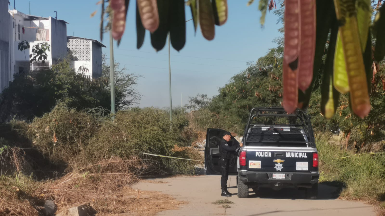 Encuentran asesinado a un hombre; trae playera del Ayuntamiento de Culiacán