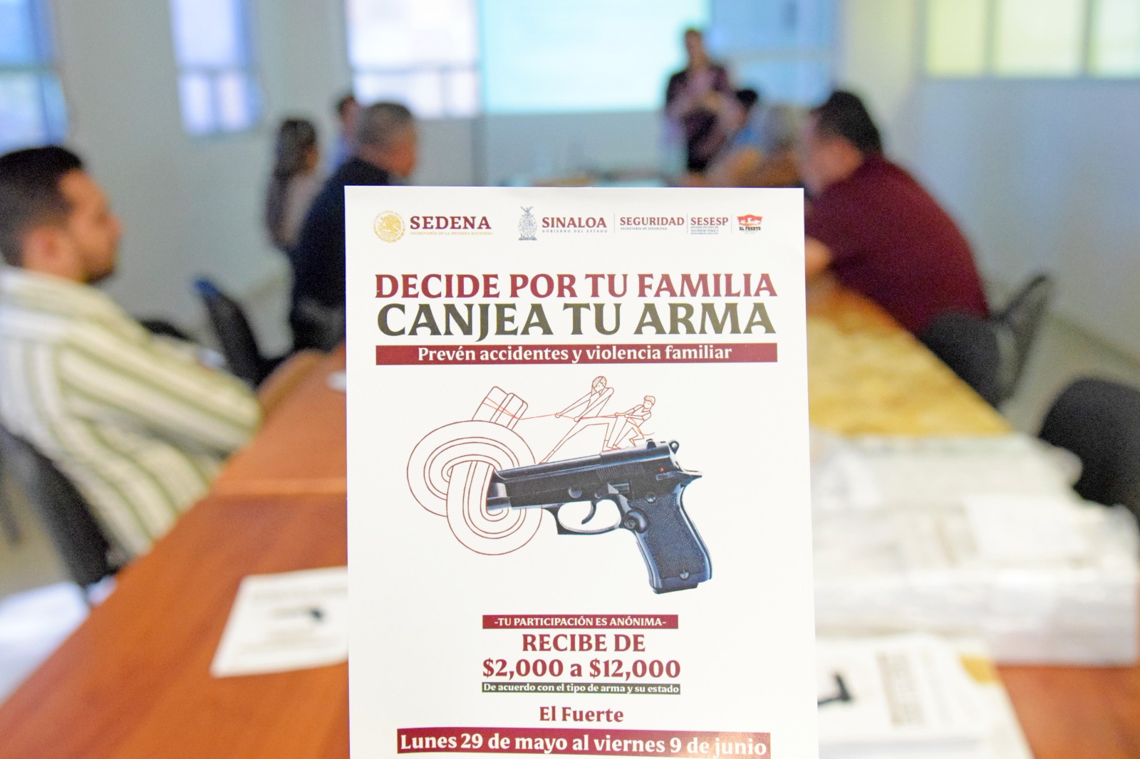 Gobierno de El Fuerte anuncia campaña ‘Desarma tu Hogar’