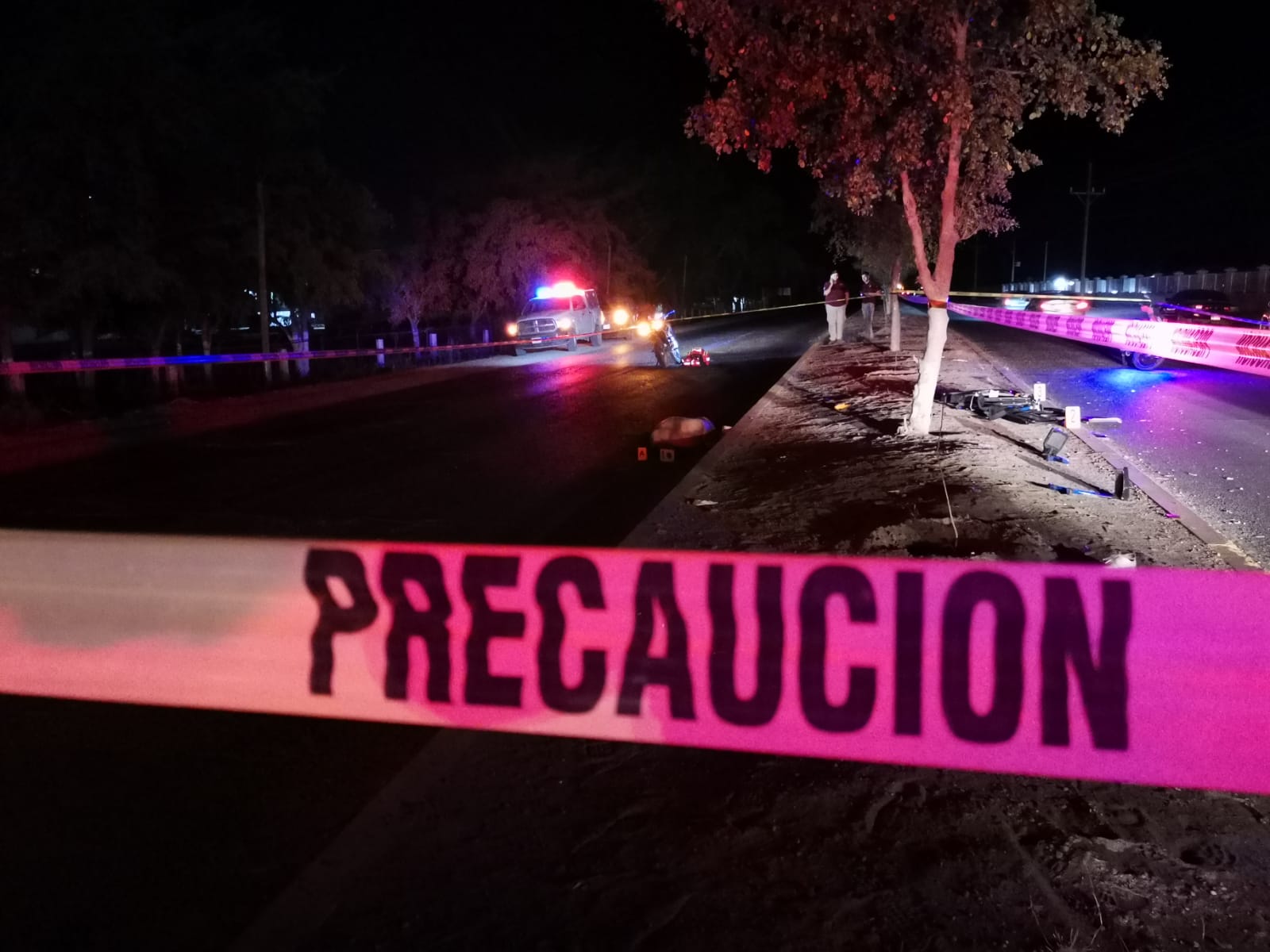 Hombre en silla de ruedas muere tras ser atropellado por un auto en la carretera estatal Mochis-El Fuerte