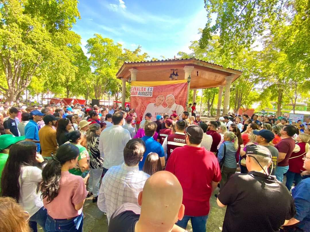 Intensifican promoción de Adán Augusto en el norte de Sinaloa