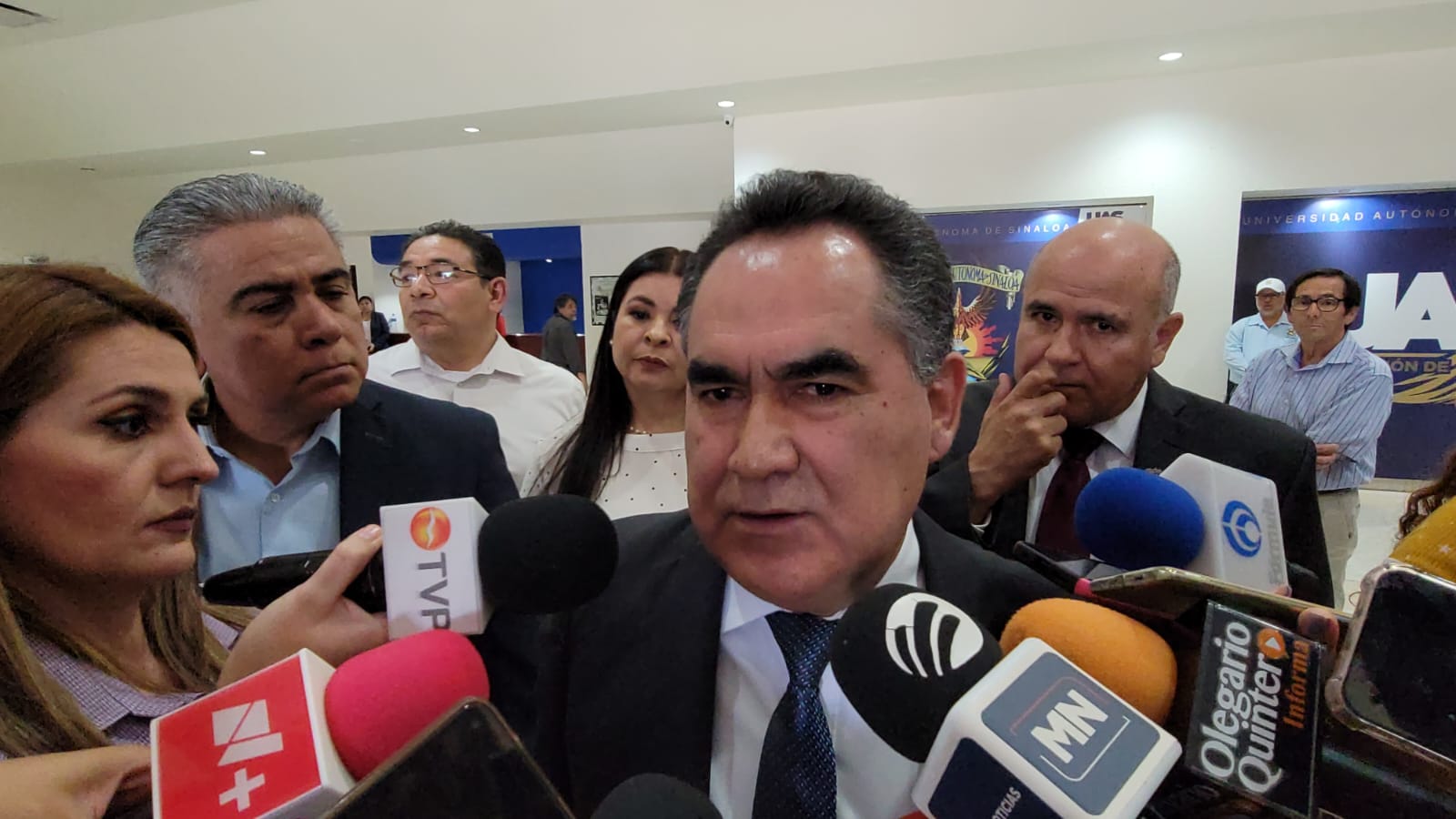 Marcha estatal se llevará a cabo si se gira orden de aprehensión en contra de la comunidad universitaria: Rector de la UAS