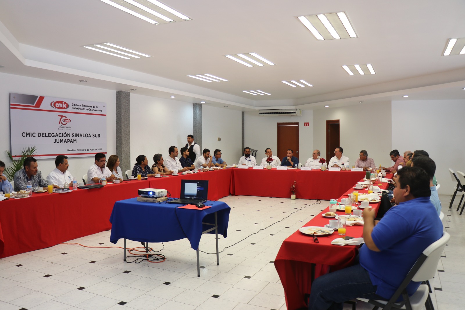 La CMIC y Jumapam buscan el desarrollo y bienestar de Mazatlán trabajando en conjunto