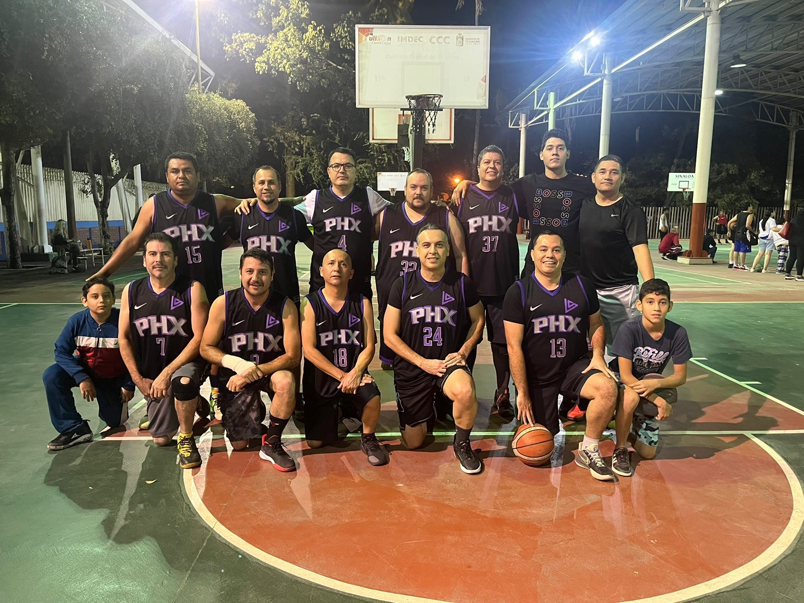La Sanchada marcha invicto en la Liga Oficial de Baloncesto de Veteranos en Culiacán