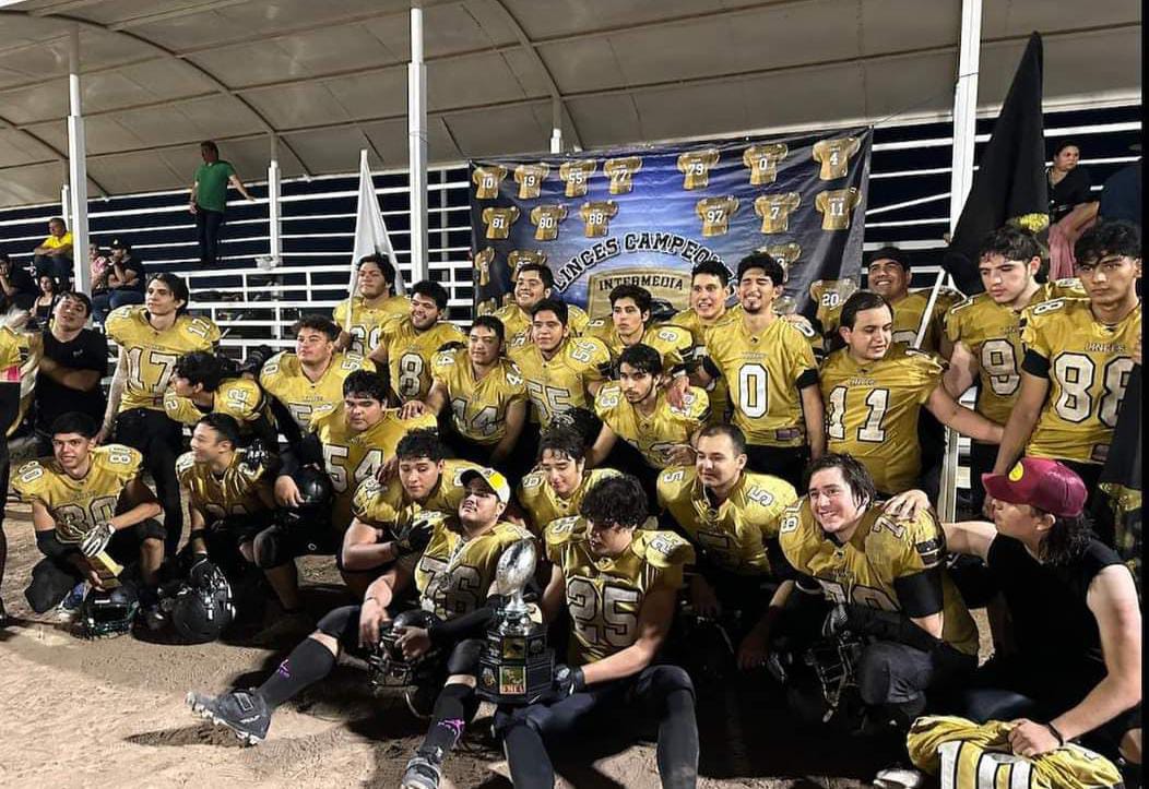 Linces UAdeO son campeones de la Asociación de Futbol Americano de Sinaloa College 2023