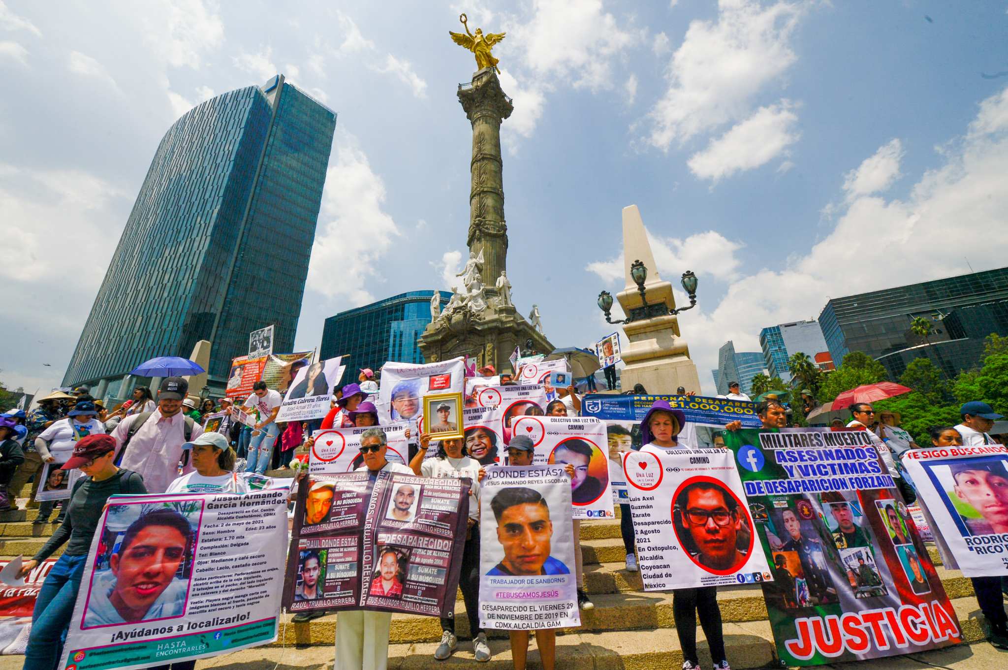 Tras las marchas por los desaparecidos, López Obrador asegura que se trabaja por proteger a madres buscadoras