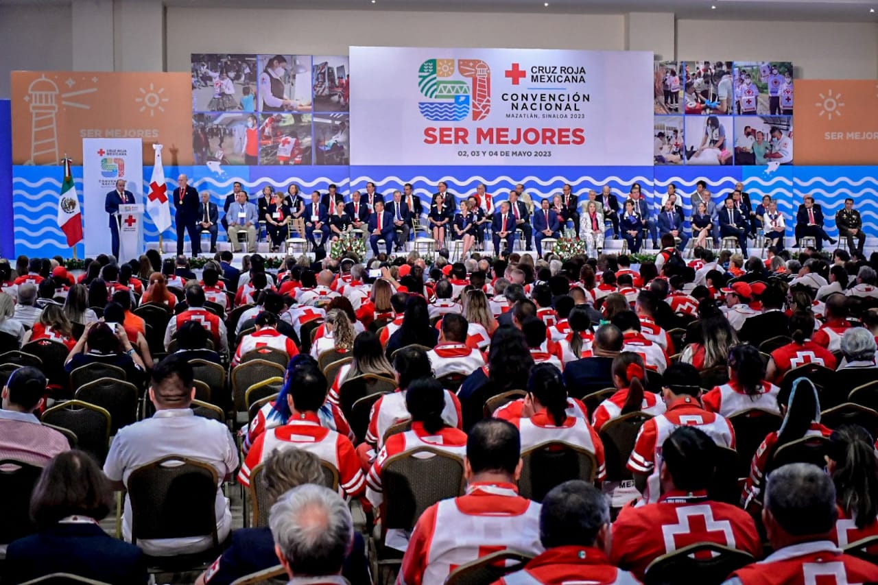 Mazatlán recibe la Convención Nacional 51 ‘Ser Mejores’ de la Cruz Roja Mexicana