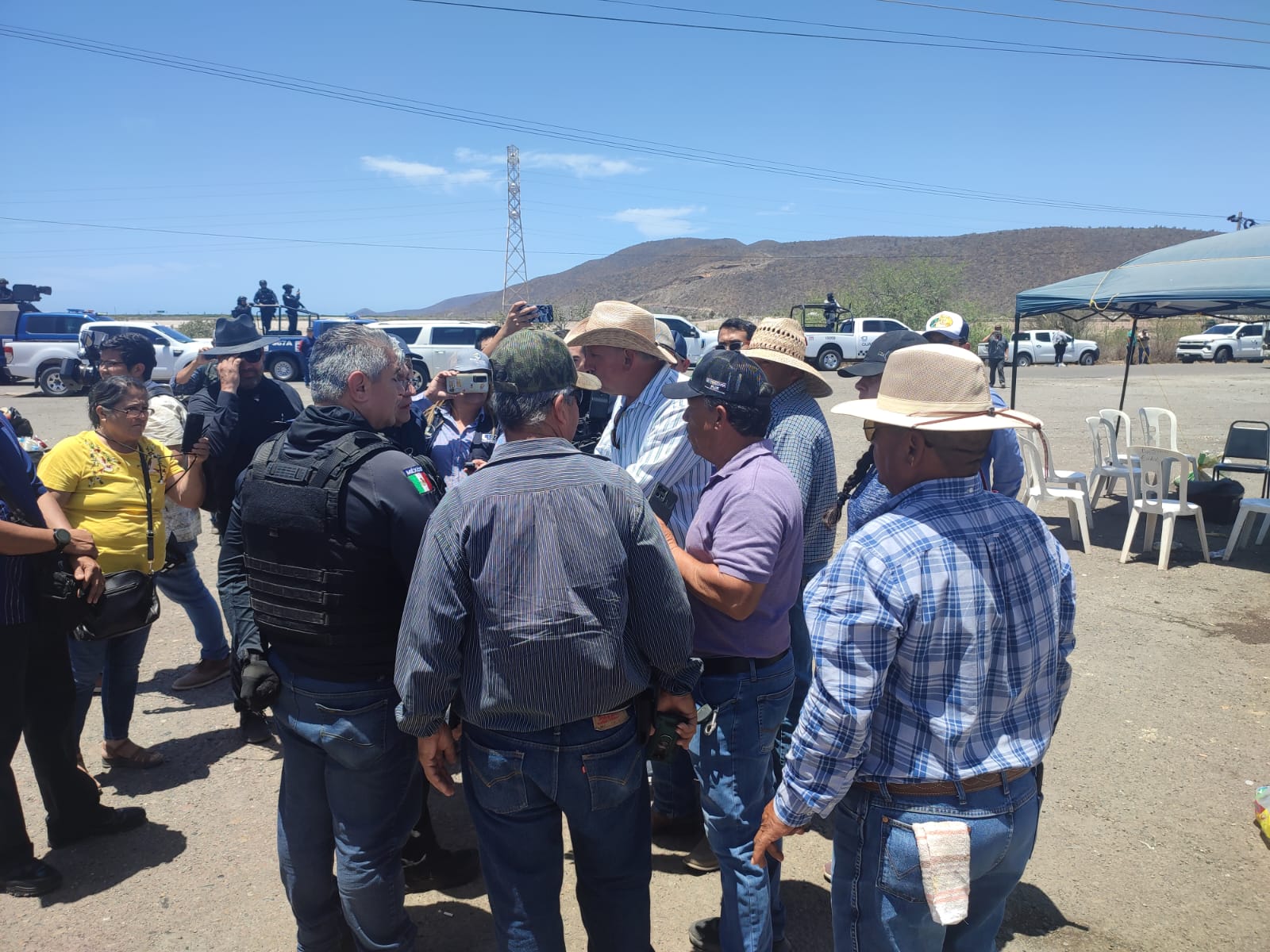 “No nos van agarrar con los brazos cruzados ni tampoco intimidarán”, advierten productores agrícolas