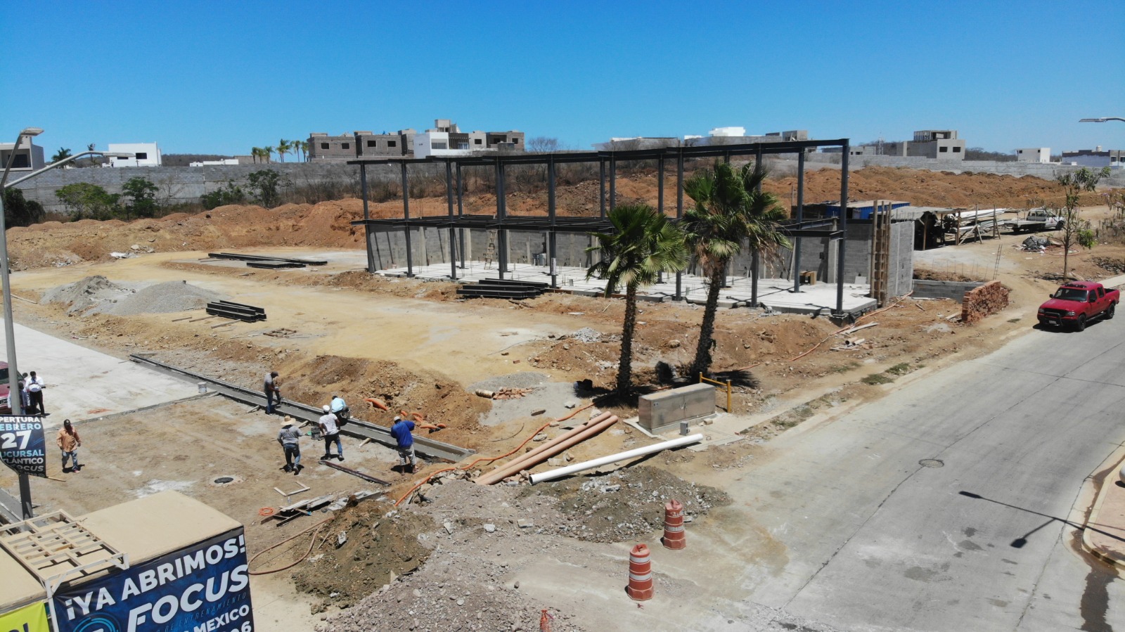 Por avance de obra en nueva plaza comercial en Mazatlán, habrá corte de agua en estos sectores