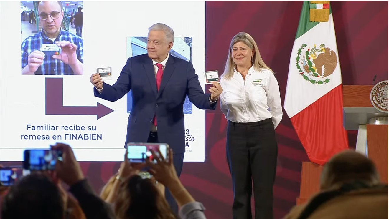Gobierno de México lanza tarjeta Financiera para el Bienestar, para realizar envíos de remesas desde EU