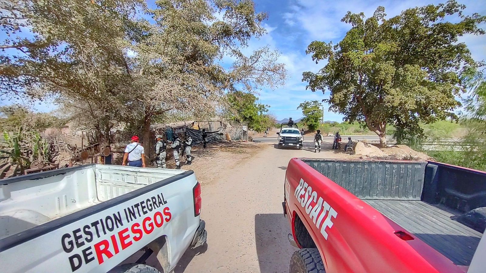 Protección Civil de Salvador Alvarado recorre zonas de riesgo con Guardia Nacional, el Ejército y Bomberos