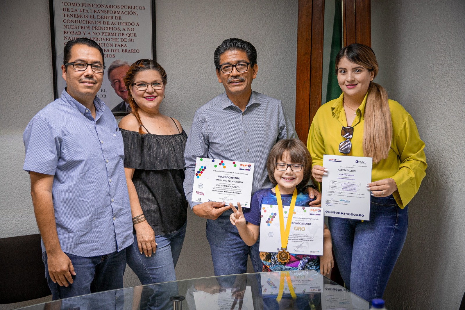 “Si todos nos activamos podemos lograr un cambio”: Samuel Said, representante de México, fue recibido por el alcalde