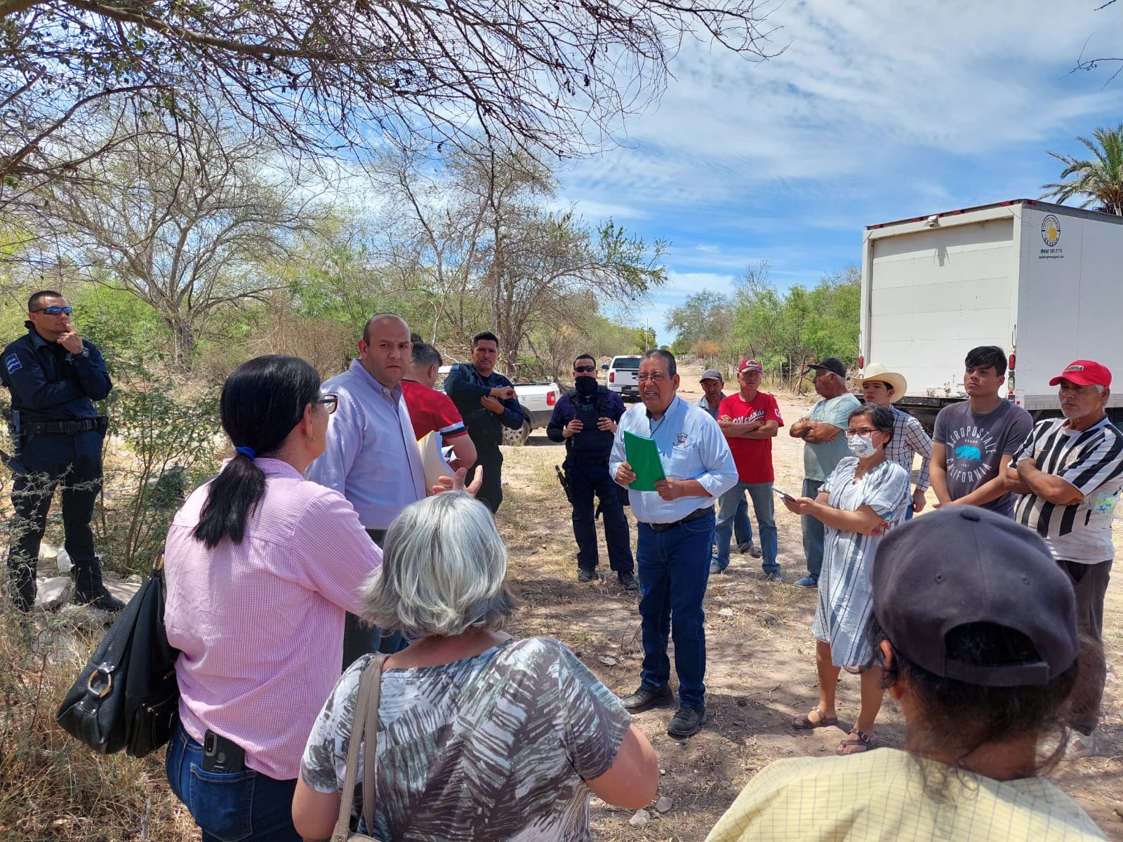Se enfrentan abogados por disputa de terrenos en la colonia Cirilo Mena en Los Mochis