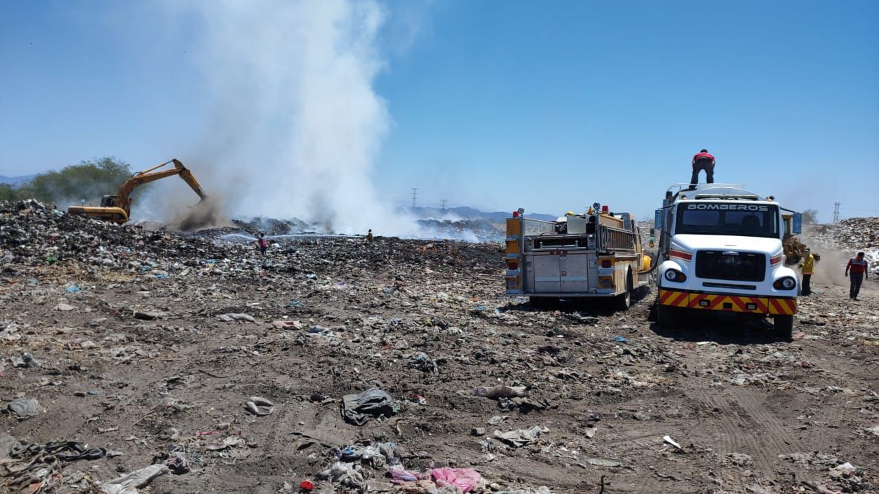 Se incendia el basurón municipal de Salvador Alvarado; es la segunda vez en este año
