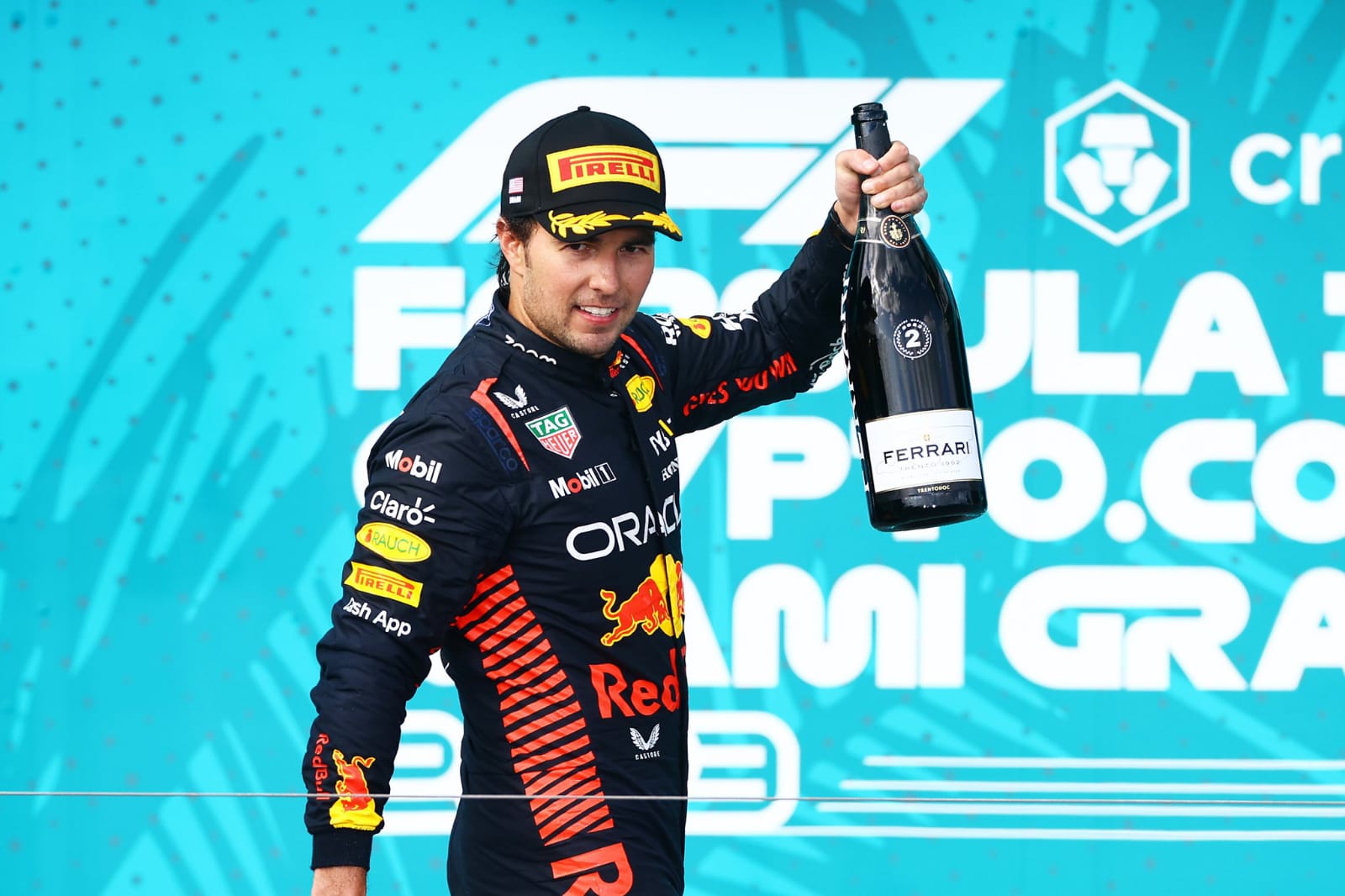 Sergio ‘Checo’ Pérez finaliza en segundo lugar en el Gran Premio de Miami