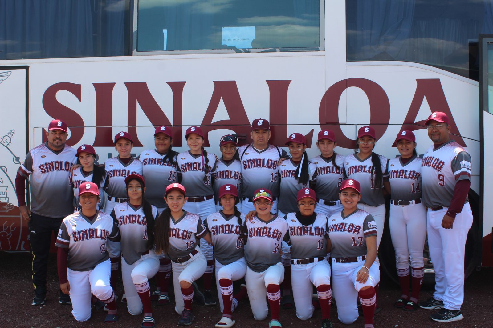Sinaloa con paso perfecto en Campeonato Nacional de Beisbol Femenil sub 15