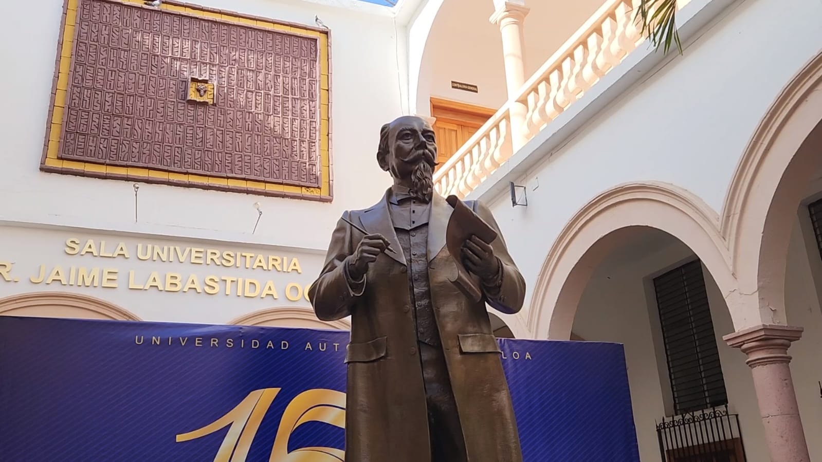 UAS rinde homenaje a Eustaquio Buelna en la conmemoración de su 150 Aniversario