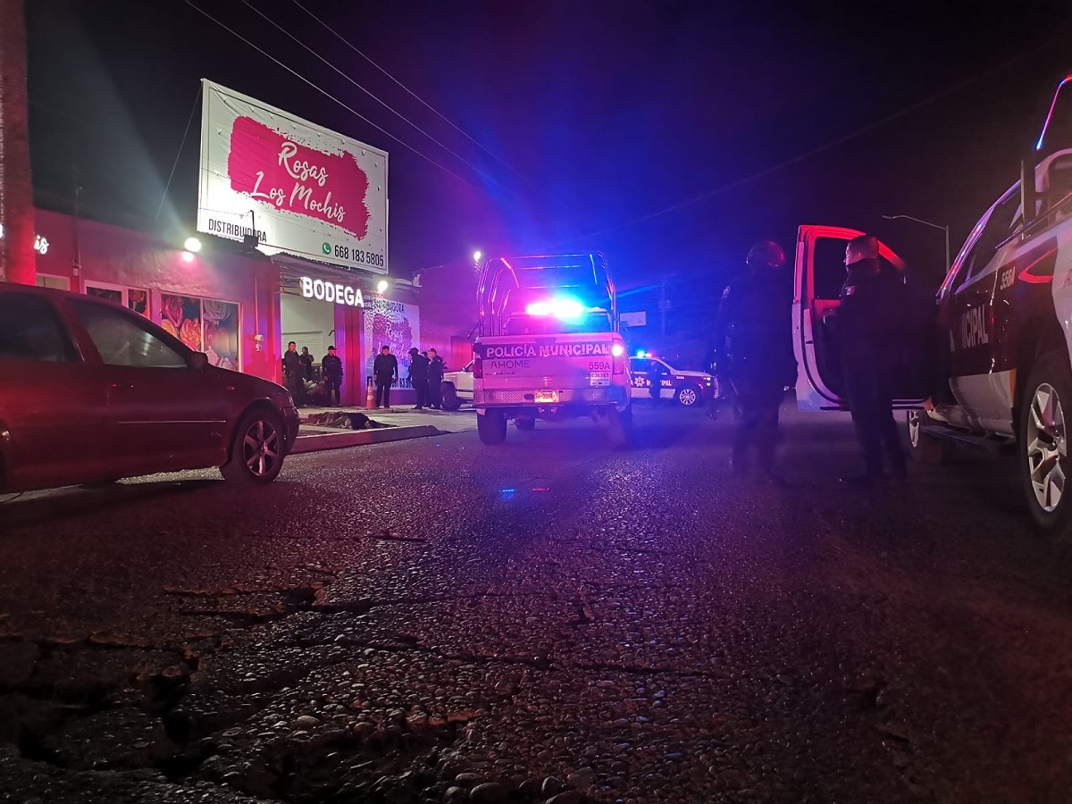 ¡Previo al Día de las Madres! Se registra balacera en florería en pleno Centro de Los Mochis