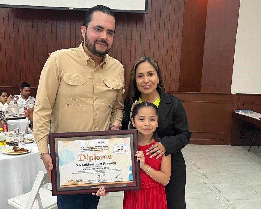 Municipio de El Fuerte presente en el Parlamento Infantil 2023