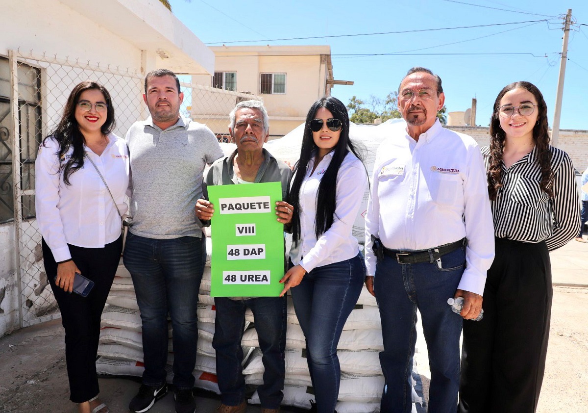 Arranca en Elota entrega del Programa Fertilizante para el Bienestar