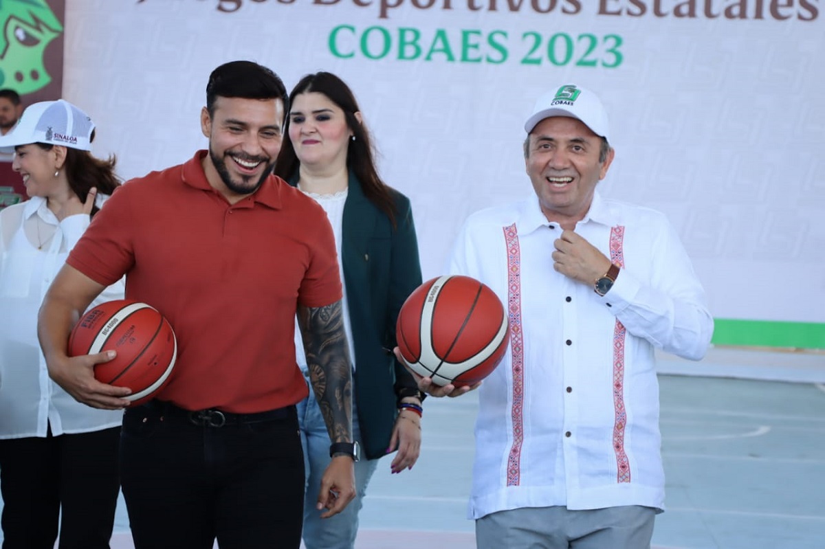 Inauguran autoridades los Juegos Deportivos Estatales Cobaes 2023