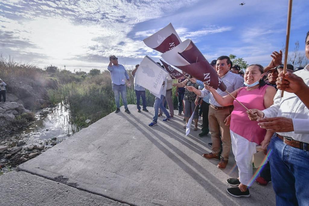 ¡Se terminó la espera! Vecinos de la Ampliación Villa Verde, en Mazatlán, tendrán nuevo puente