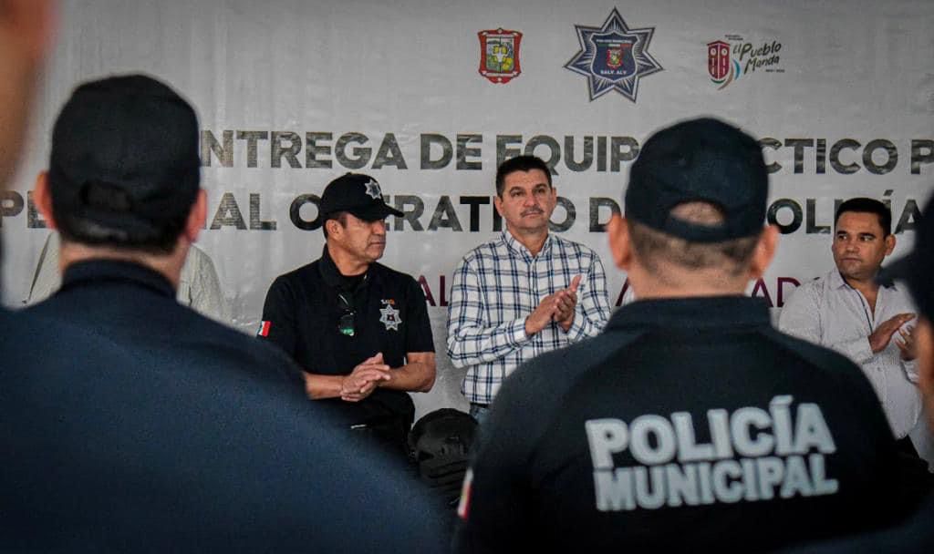 Ofrecerán siete nuevos grados a policías municipales de Salvador Alvarado; este martes se abrió la convocatoria