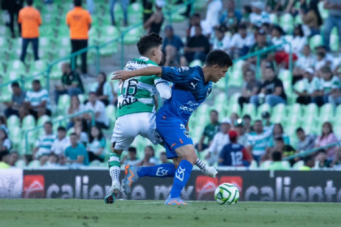 Santos y Rayados igualan sin goles en cuartos de final de la Liga MX
