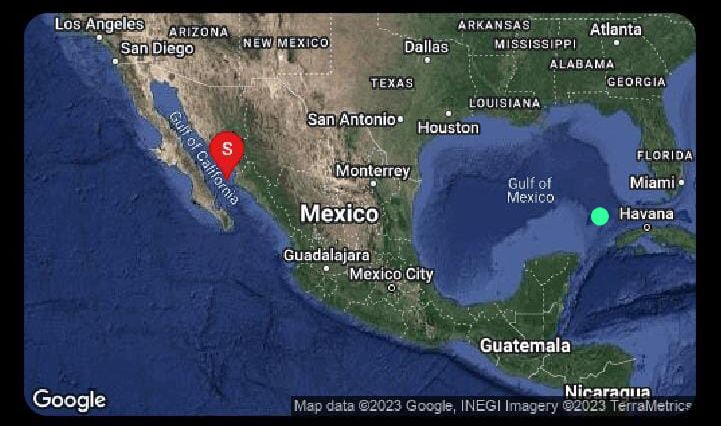 Un total de seis sismos fueron los que se sintieron la madrugada de este miércoles en el norte de Sinaloa