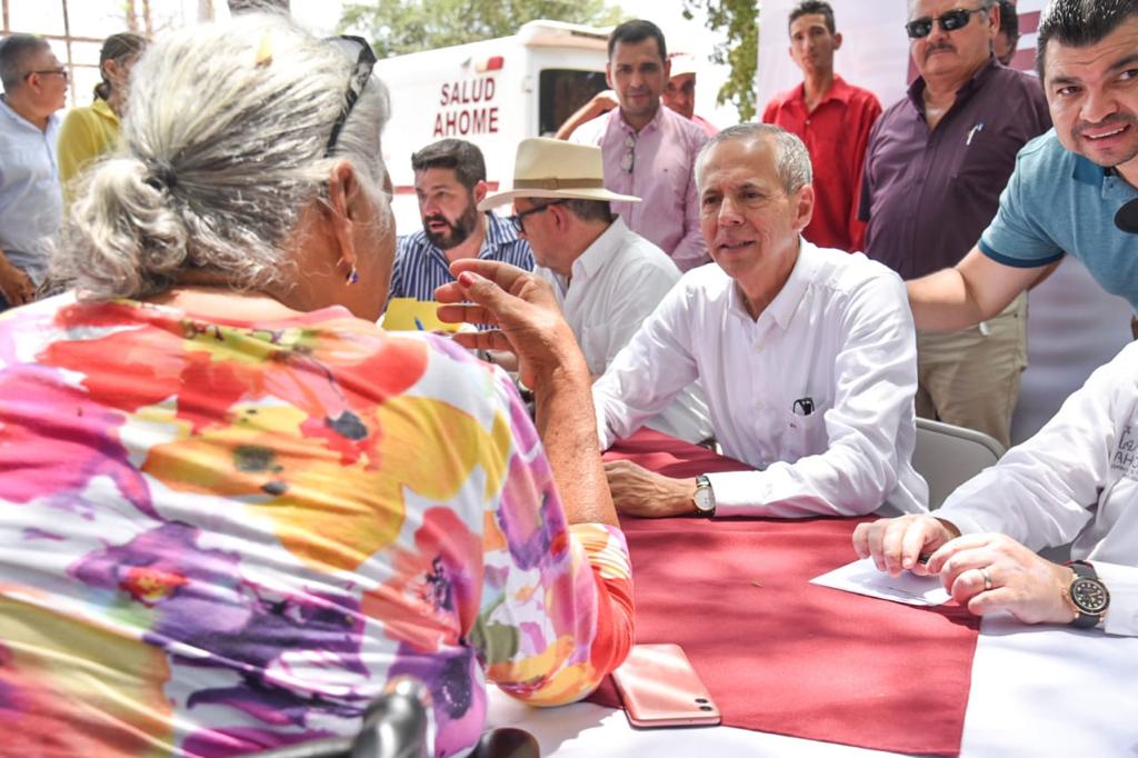 Acude Vargas Landeros con el programa ‘Bienestar en Tu Comunidad’ a Huatabampito