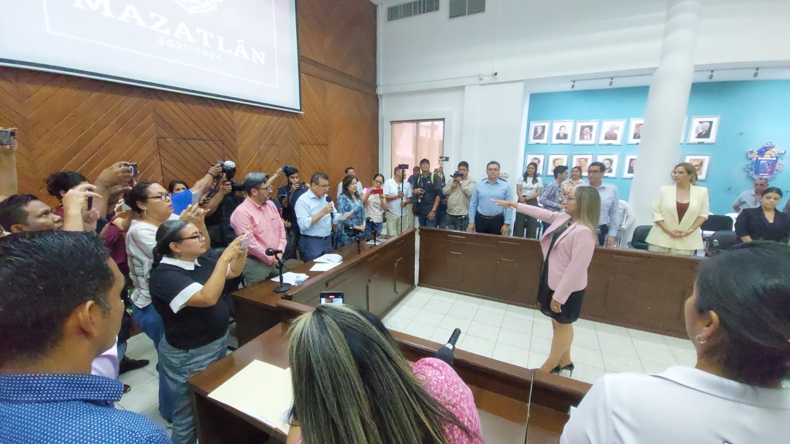 Adda Sarahí Rosas del Jurídico es la nueva secretaria del Ayuntamiento de Mazatlán