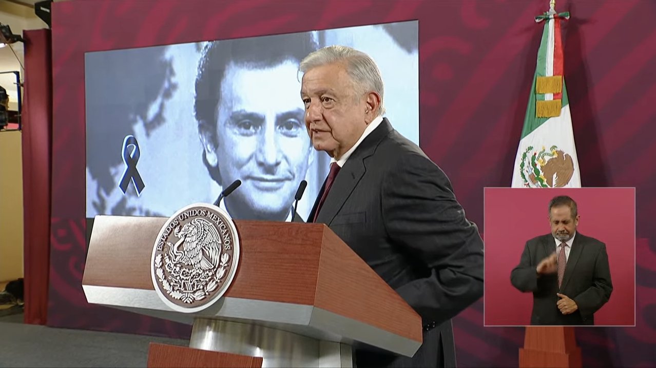 ‘Siempre me trató con respecto’, AMLO lamenta la muerte de Nino Canún