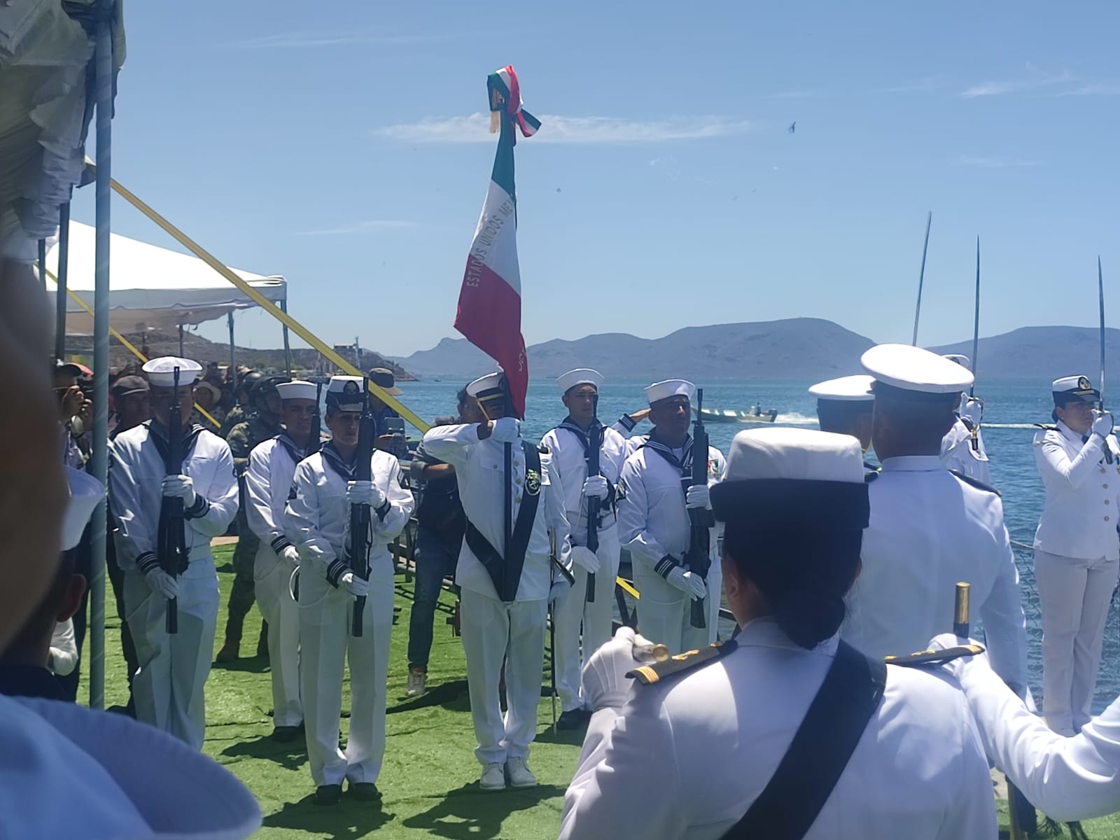 Realizan autoridades festejos de la Marina en Topolobampo