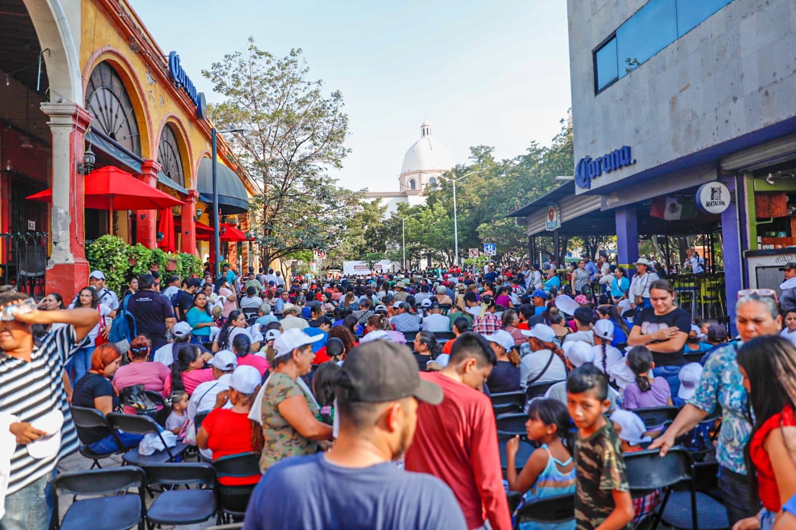 ¡Tome previsiones! Cierran calles del centro de Culiacán por evento de Adán Augusto López