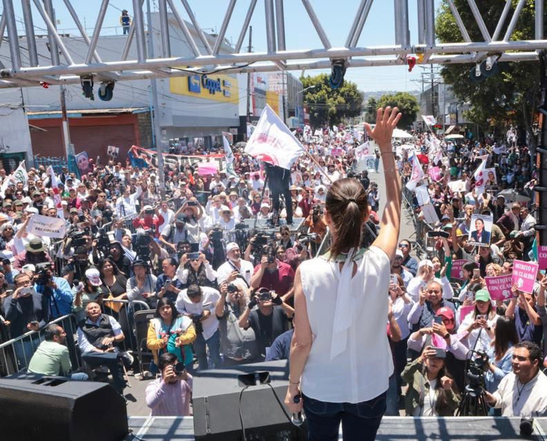 ‘Hombres y mujeres están de acuerdo que es tiempo de las mujeres’: Claudia Sheinbaum