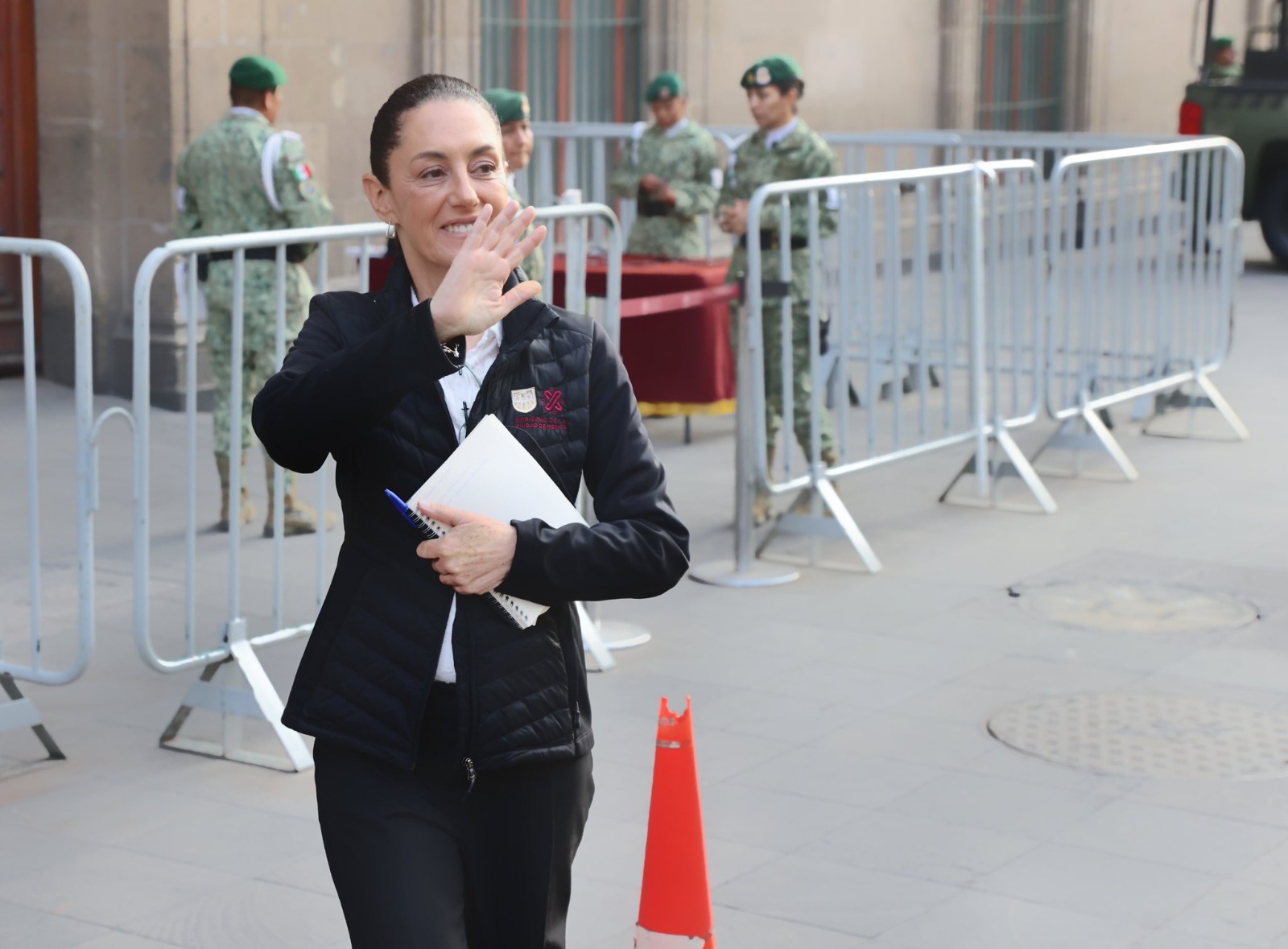Un día después del anuncio de Marcelo Ebrard, Claudia Sheinbaum se dice ‘contenta y animada’