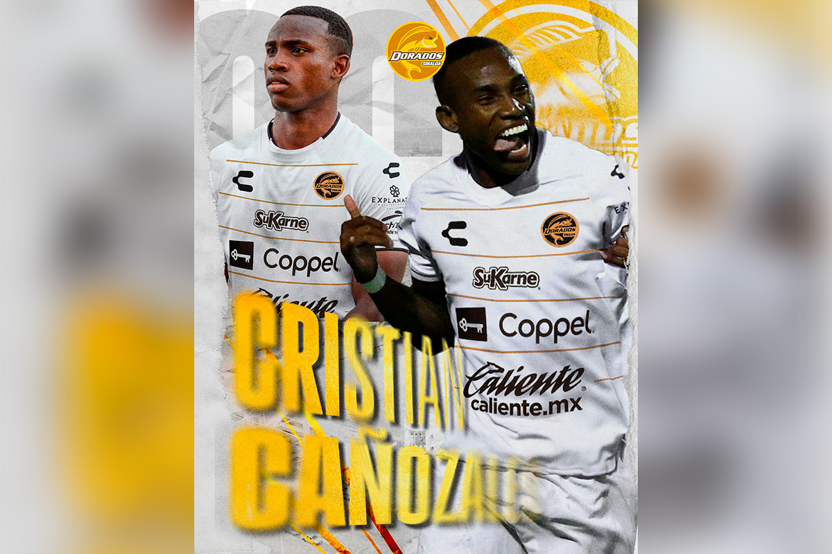 El colombiano Cristian Cañozales reforzará a los Dorados de Sinaloa