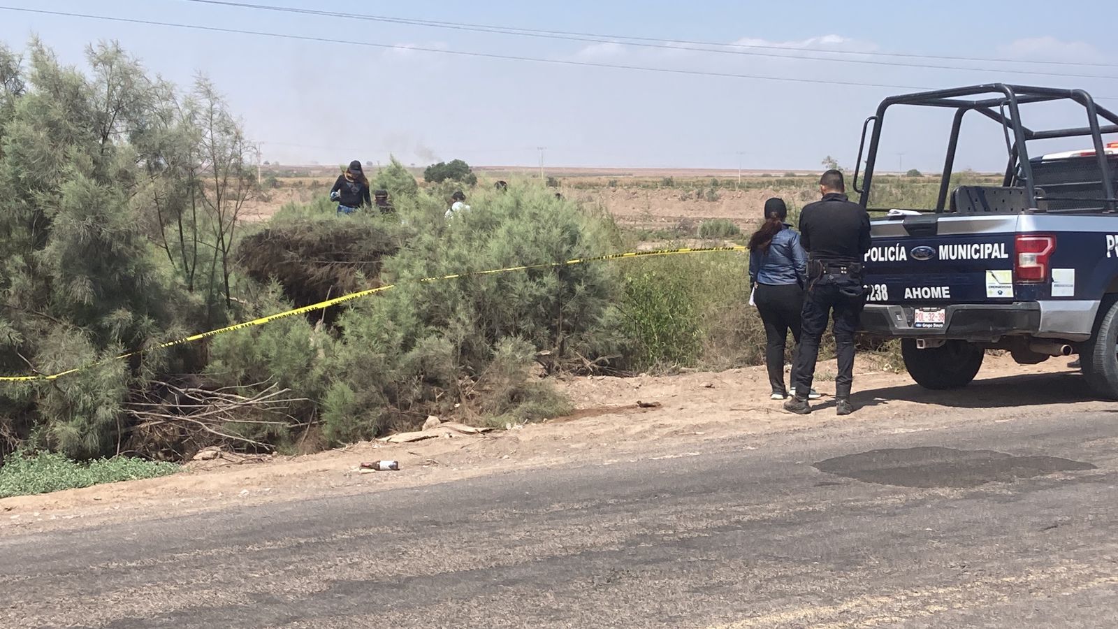 Mujer encontrada sin vida dentro de un canal en Ahome fue estrangulada, según información de autoridades