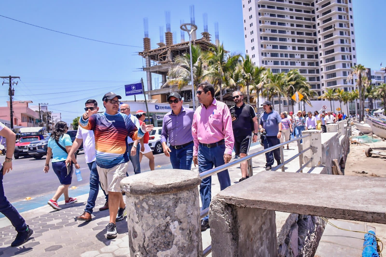 Edgar González, el alcalde que los escuchó, Playa Norte tendrá su nuevo mirador como lo habían solicitado pescadores