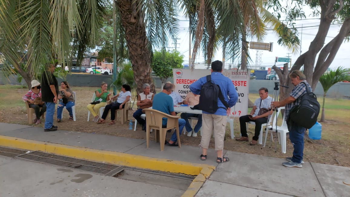 Jubilados y Pensionados de Mazatlán exigen mejor servicio médico en el ISSSTE y pago justo de pensiones