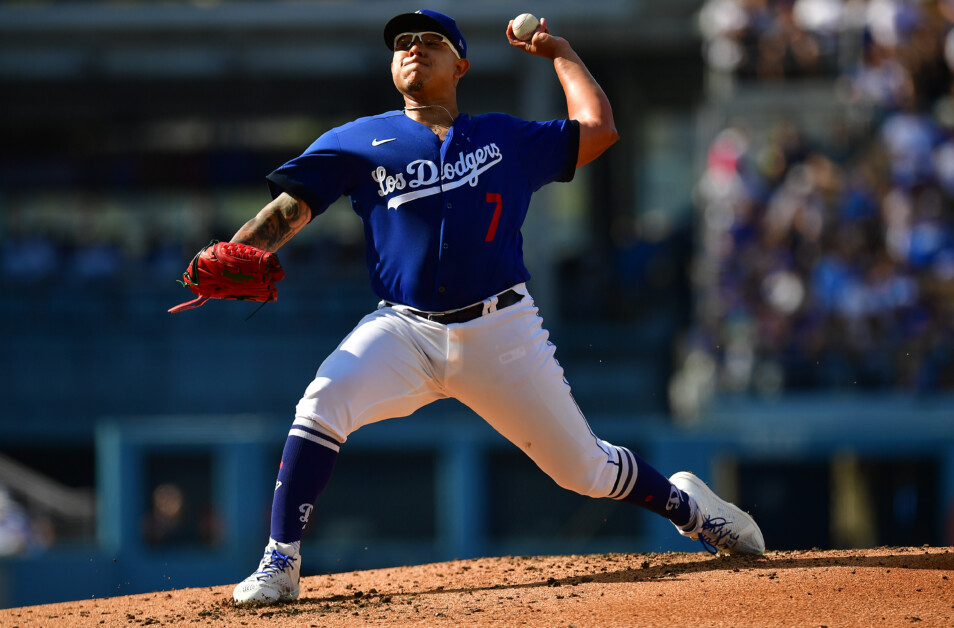 Julio Urías regresaría pronto con los Dodgers de Los Ángeles tras su lesión